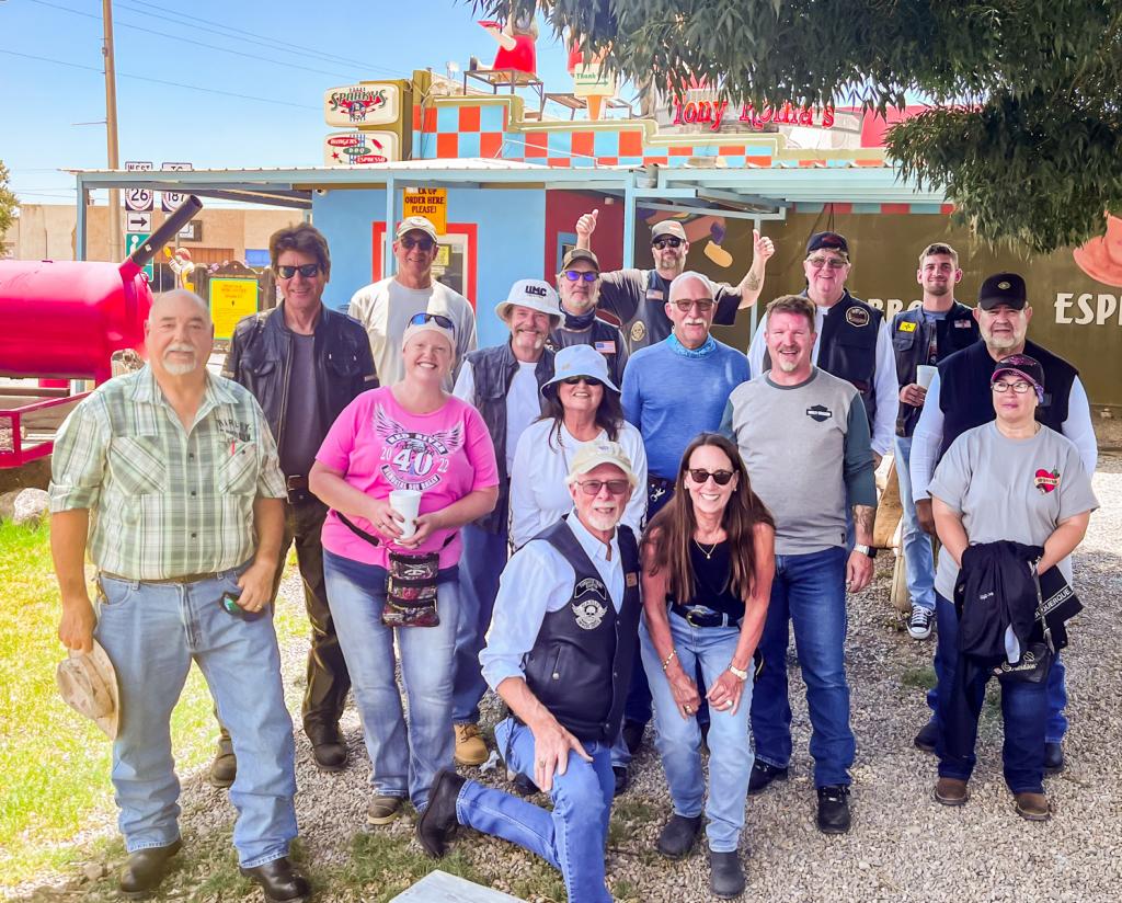 LOH The Best Green Chile Burger Rid Turquoise Trail Chapter 2015